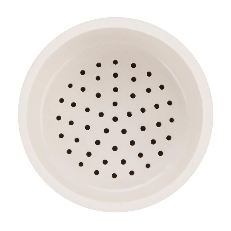 FunChem Porcelain Buchner Funnel, 60 mm Porcelain Buchner Filter Funnel O.D. 6 cm I.D. 5.7 cm Lab Funnels - Image 3